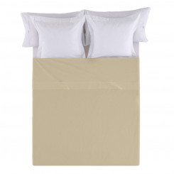 Straight bed sheet Fijalo Beige 220 x 270 cm