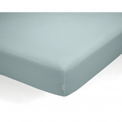 Bed sheet with elastic Fijalo QUTUN Light blue 105 x 200 cm