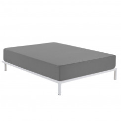 Fitted bed sheet Fijalo Titanium 190/200 x 200 cm