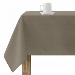 Stain-resistant resin-coated tablecloth Belum Rodas 91 Brown 140 x 140 cm