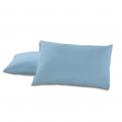 Pillow case Alexandra House Living Blue Celeste 50 x 80 cm (2 Units)