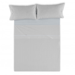 Комплект постельного белья Alexandra House Living Greta Pearl Grey Кровать 200 см 4 шт., детали