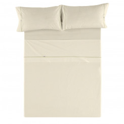Комплект постельного белья Alexandra House Living Cream Кровать 180 см 4 шт., детали
