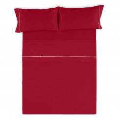 Комплект постельного белья Alexandra House Living Burgundy Кровать 180 см 4 шт., детали