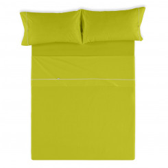 Комплект постельного белья Alexandra House Living Фисташковый зеленый Кровать 200 см 4 шт., детали