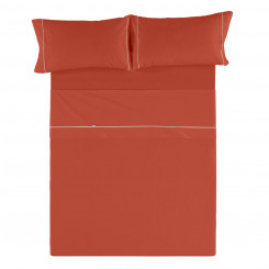 Комплект постельного белья Alexandra House Living Светло-бордовый Кровать 200 см 4 шт., части