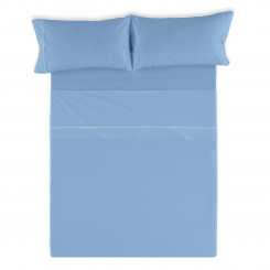 Комплект постельного белья Alexandra House Living Светло-синий Кровать 150 см 4 шт., части