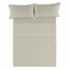 Комплект постельного белья Alexandra House Living Beige Кровать 180 см 4 шт., детали