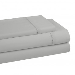 Комплект постельного белья Alexandra House Living Qutun Pearl Grey Кровать 135/140 см 3 шт., части