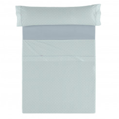 Комплект постельного белья Alexandra House Living Rex Soft green Кровать 200 см 4 шт., детали