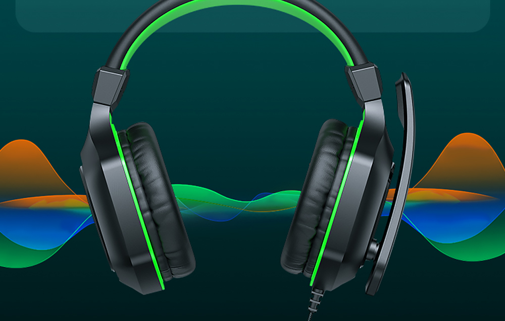 Joyroom/JR-HG1-Wired-Gaming-Headset-Dark-Green/3