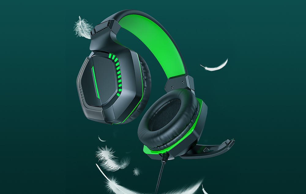 Joyroom/JR-HG1-Wired-Gaming-Headset-Dark-Green/4