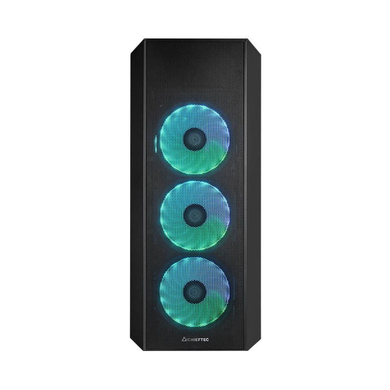 Case CHIEFTEC MidiTower Not included ATX MicroATX MiniITX Colour Black GL-04B-OP