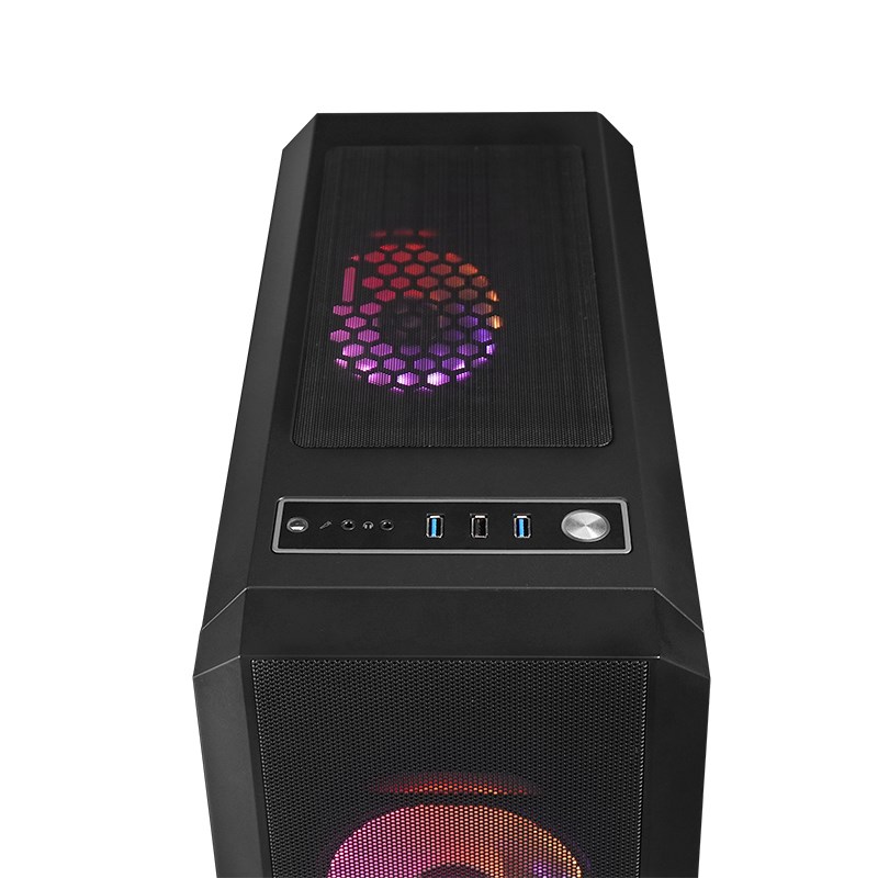 Case CHIEFTEC MidiTower Not included ATX MicroATX MiniITX Colour Black GL-04B-OP