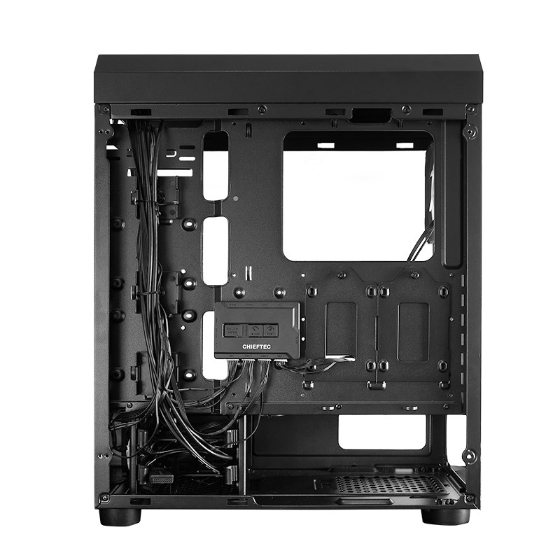 Case CHIEFTEC MidiTower Not included ATX MicroATX MiniITX Colour Black GL-04B-OP
