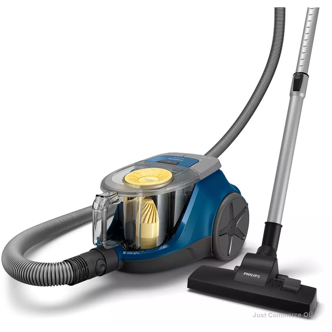 Vacuum Cleaner PHILIPS 2000 Series Cordless/Bagless 850 Watts Capacity 1.3 l Noise 77 dB Weight 4 kg XB2125/09