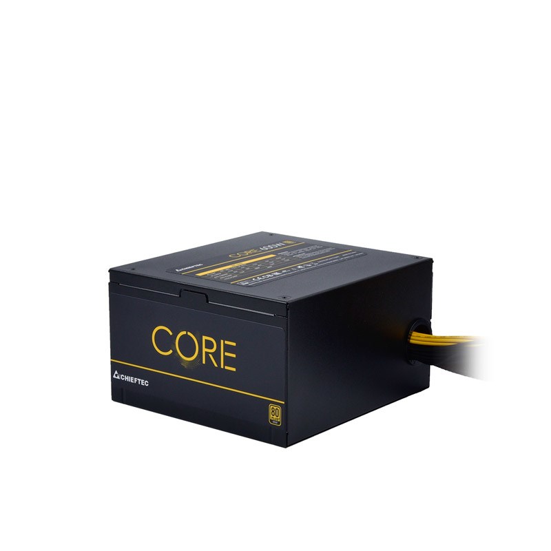 Power Supply CHIEFTEC 600 Watts Efficiency 80 PLUS GOLD PFC Active BBS-600S