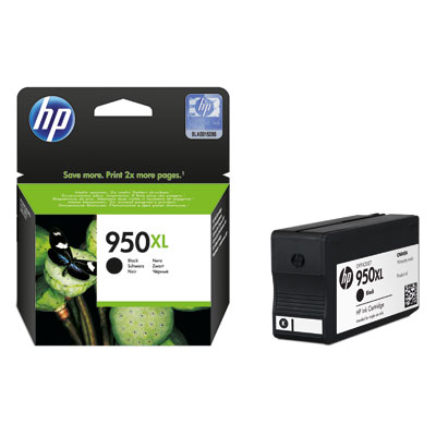 Ink Cartridge Black No.950Xl / 80Ml Cn045Ae Hp