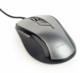 Mouse Usb Optical Black / Grey / Mus-6B-01-Bg Gembird