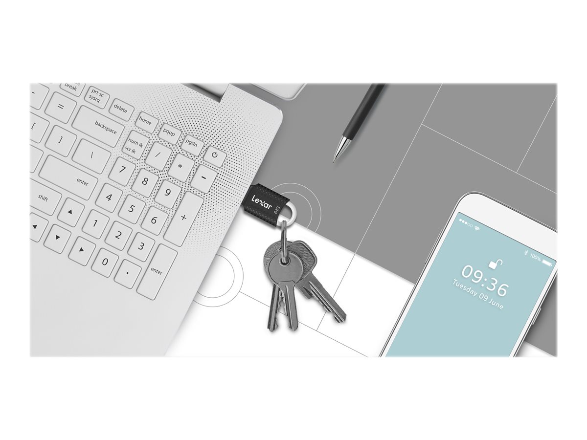 Memory Drive Flash Usb2 64Gb / V40 Ljdv40-64Gab Lexar