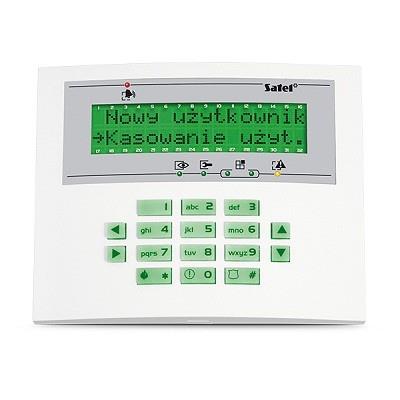 Keypad Lcd  / Integra Green / Int-Klcdl-Gr Satel