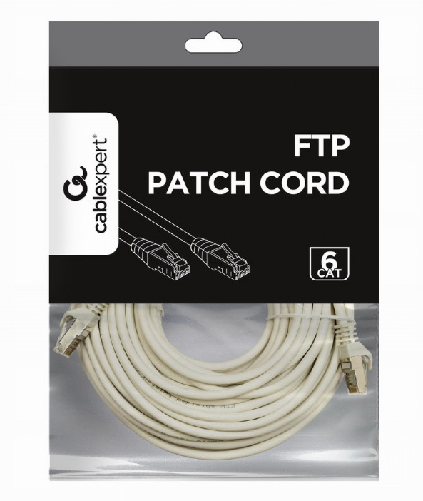 Patch Cable Cat6 Ftp 10M / Grey Pp6-10M Gembird