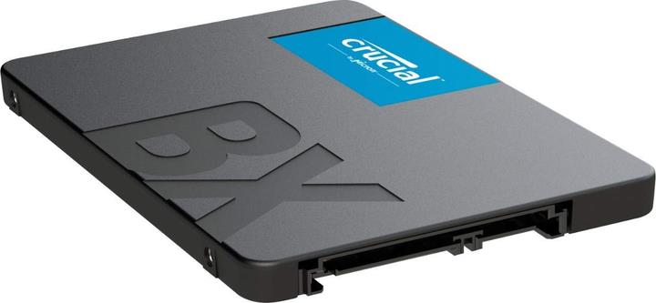 SSD CRUCIAL BX500 240GB SATA 3.0 Write speed 500 MBytes/sec Read speed 540 MBytes/sec 2,5 TBW 80 TB MTBF 1500000 hours CT240BX500SSD1