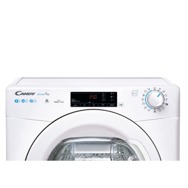 CANDY Dryer CSOE H7A2TE-S, Energy class A++, 7kg, Condensing with heat pump, Depth 60 cm