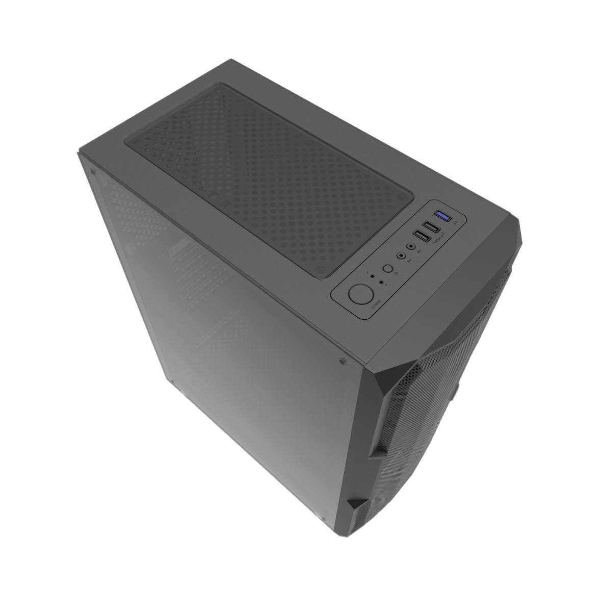 Darkflash Aquarius Mesh Computer Case (Black)