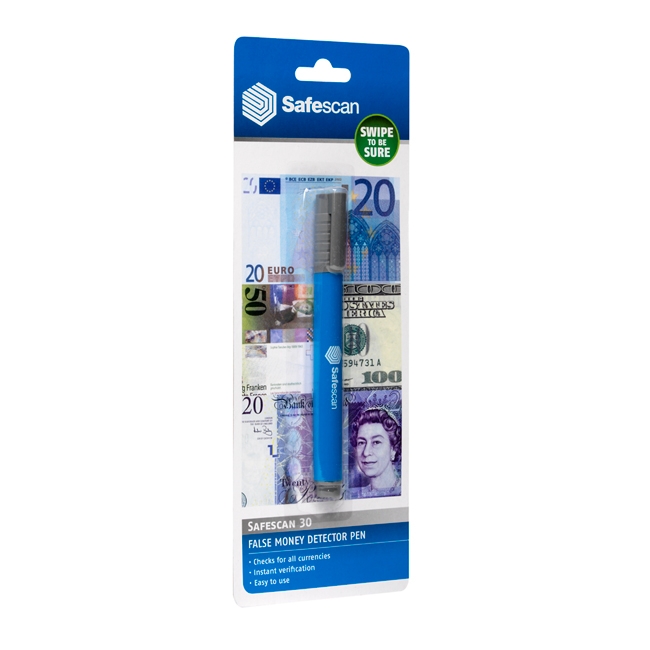 SAFESCAN 30  Suitable for Banknotes Number of detection points 1