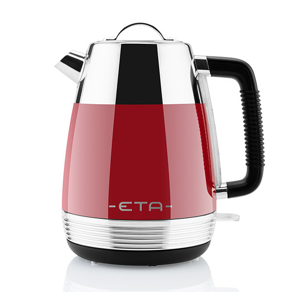 ETA Storio Kettle ETA918690030 Standard 2150 W 1.7 L Stainless steel 360° rotational base Red