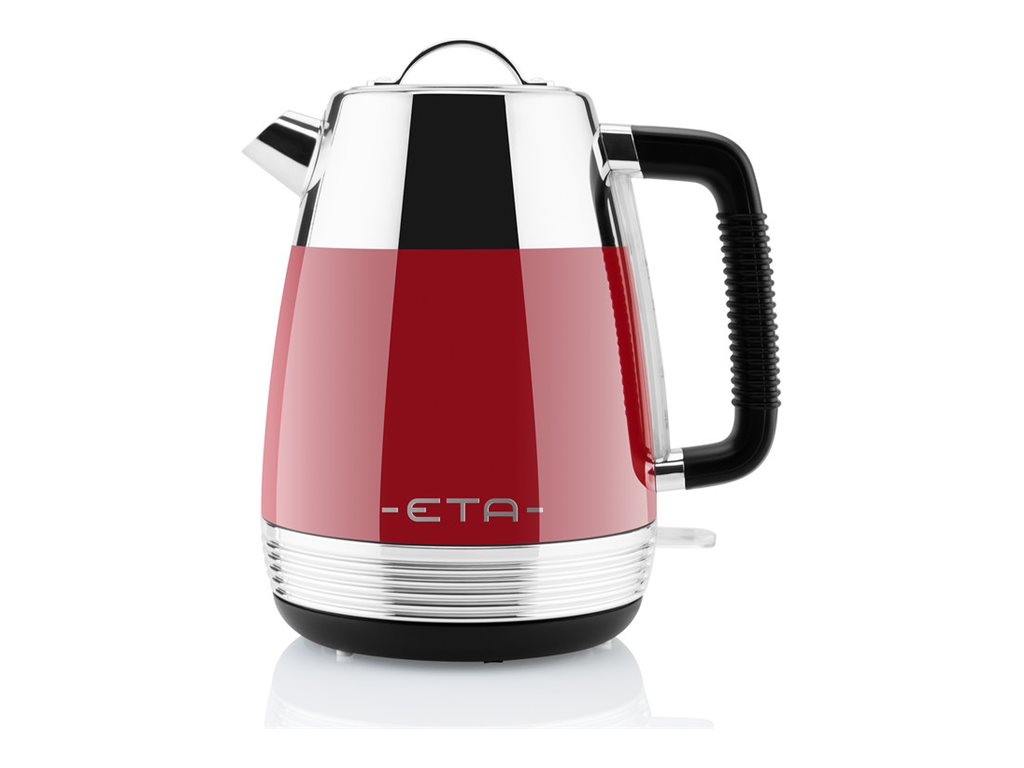 ETA Storio Kettle ETA918690030 Standard 2150 W 1.7 L Stainless steel 360° rotational base Red