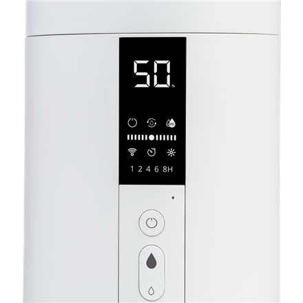 Duux Beam Smart Ultrasonic Humidifier, Gen2 Air humidifier 27 W Water tank capacity 5 L Suitable for rooms up to 40 m² Ultrasonic Humidification capacity 350 ml/hr White