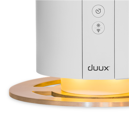 Duux Beam Smart Ultrasonic Humidifier, Gen2 Air humidifier 27 W Water tank capacity 5 L Suitable for rooms up to 40 m² Ultrasonic Humidification capacity 350 ml/hr White