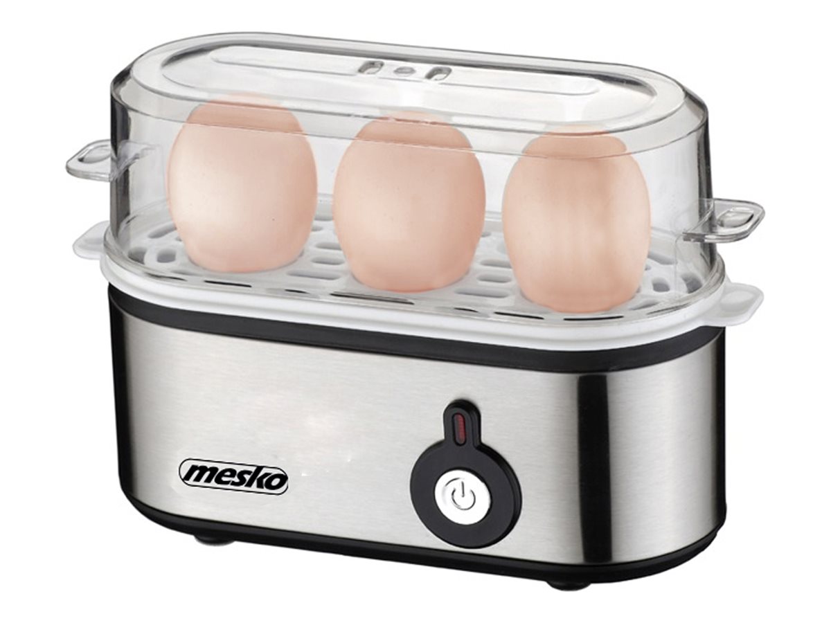 Mesko Egg boiler MS 4485 Stainless steel 210 W Functions For 3 eggs