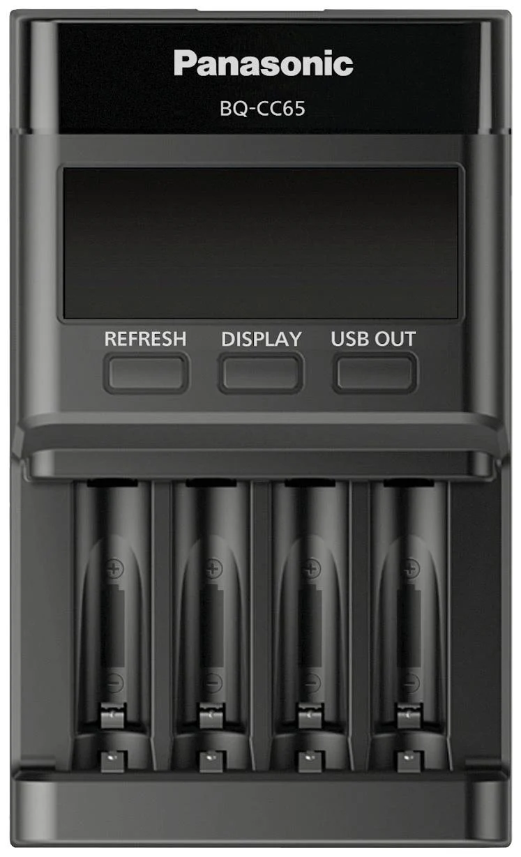 Panasonic Battery Charger ENELOOP Pro BQ-CC65E AA/AAA