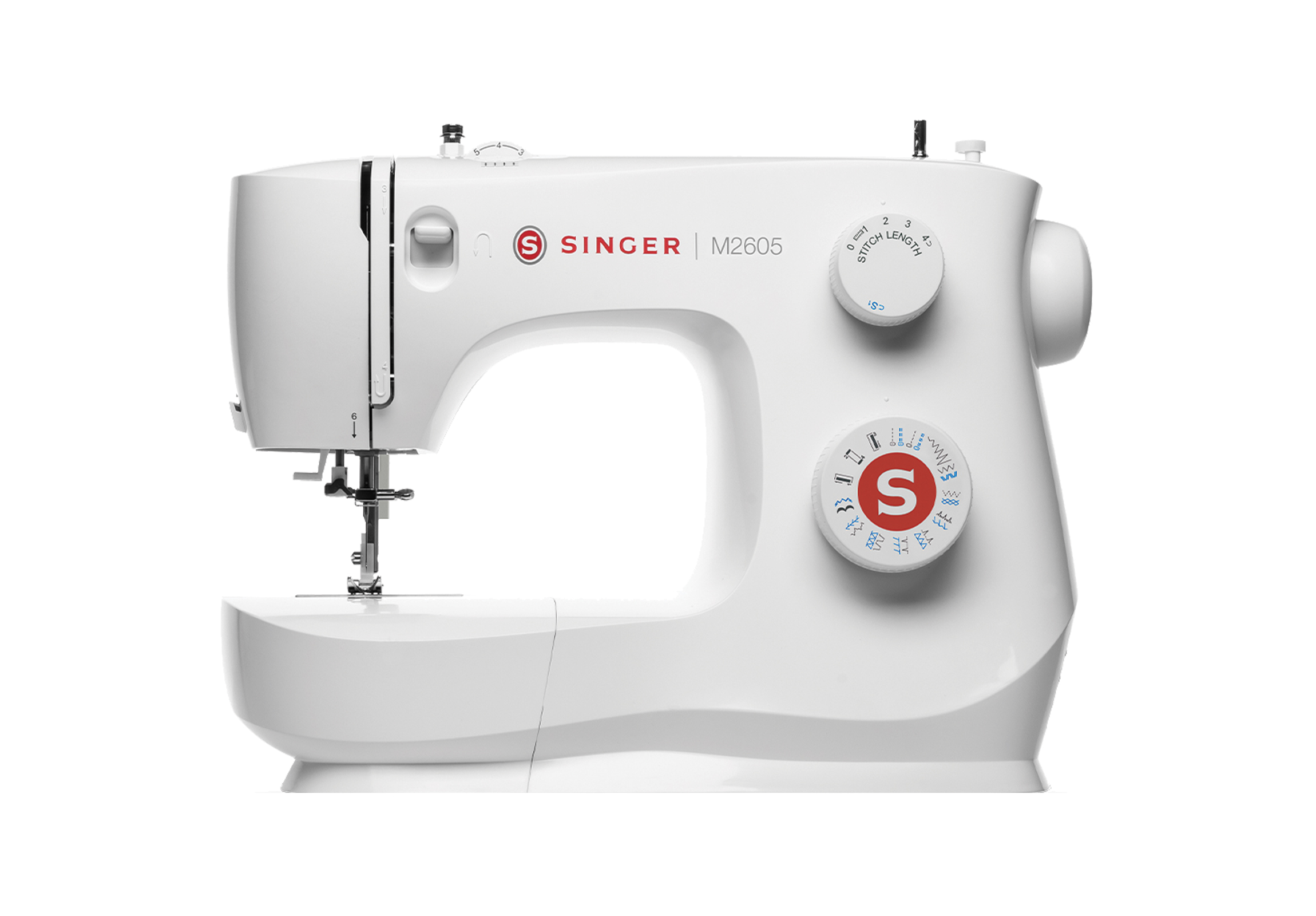 Singer Sewing Machine M2605 Number of stitches 12 White