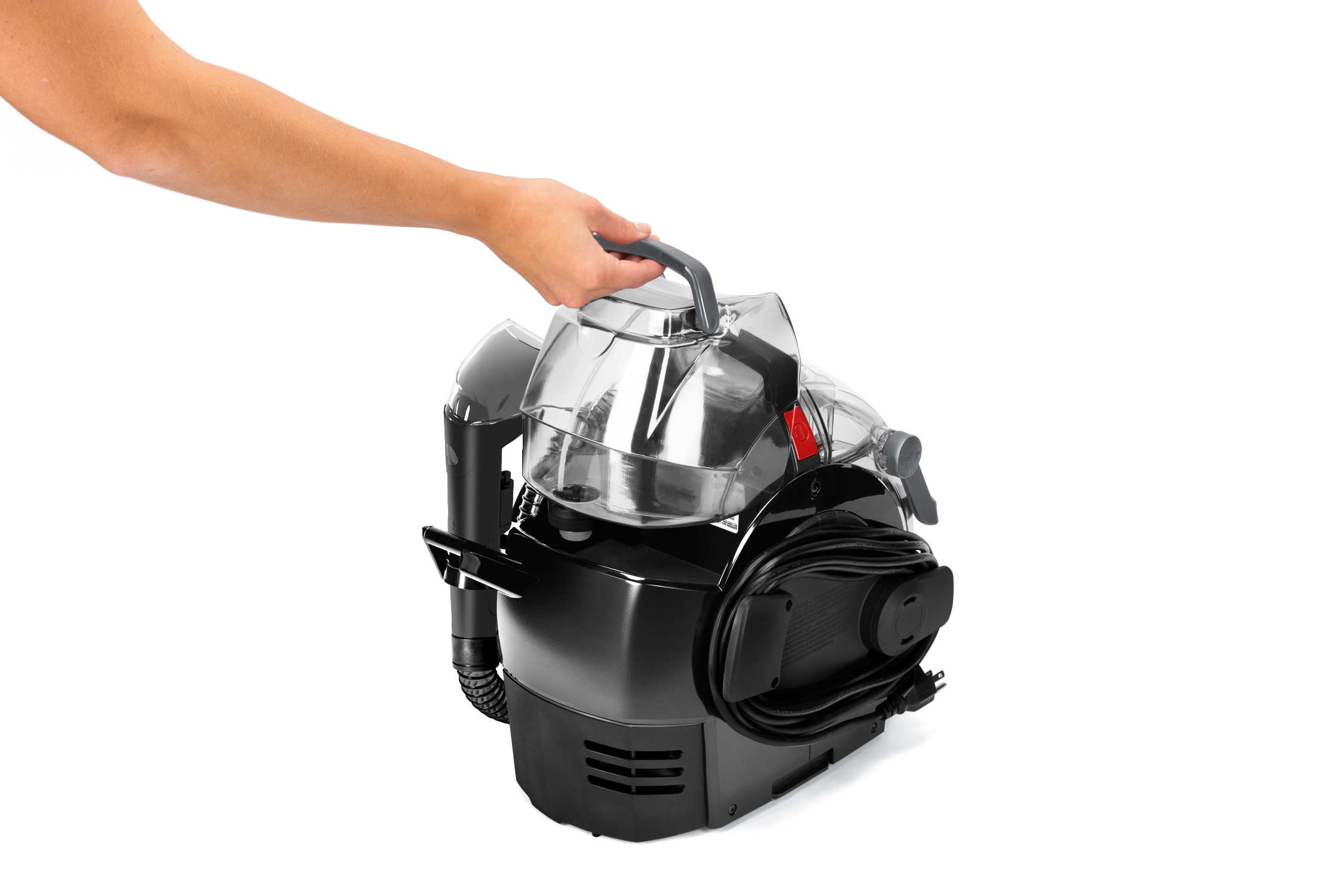 Bissell SpotClean Pet Pro Plus Cleaner 37252 Corded operating Handheld 750 W - V Black/Titanium Warranty 24 month(s)
