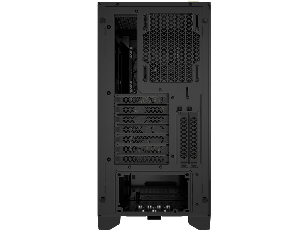 Corsair Tempered Glass PC Case iCUE 4000D RGB AIRFLOW Side window Black  Mid-Tower Power supply included No