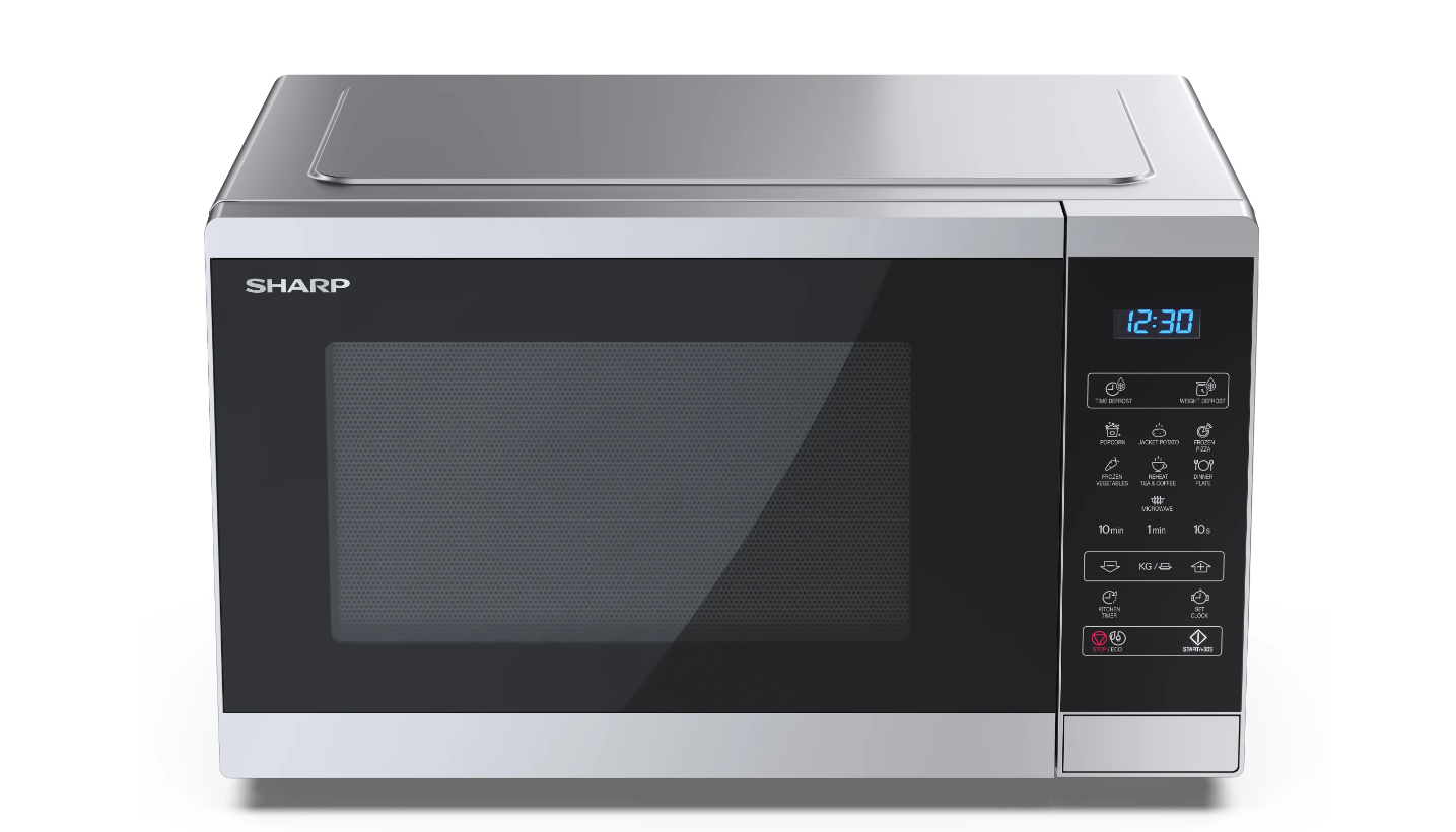 Sharp Microwave Oven YC-MS252AE-S Free standing 25 L 900 W Silver