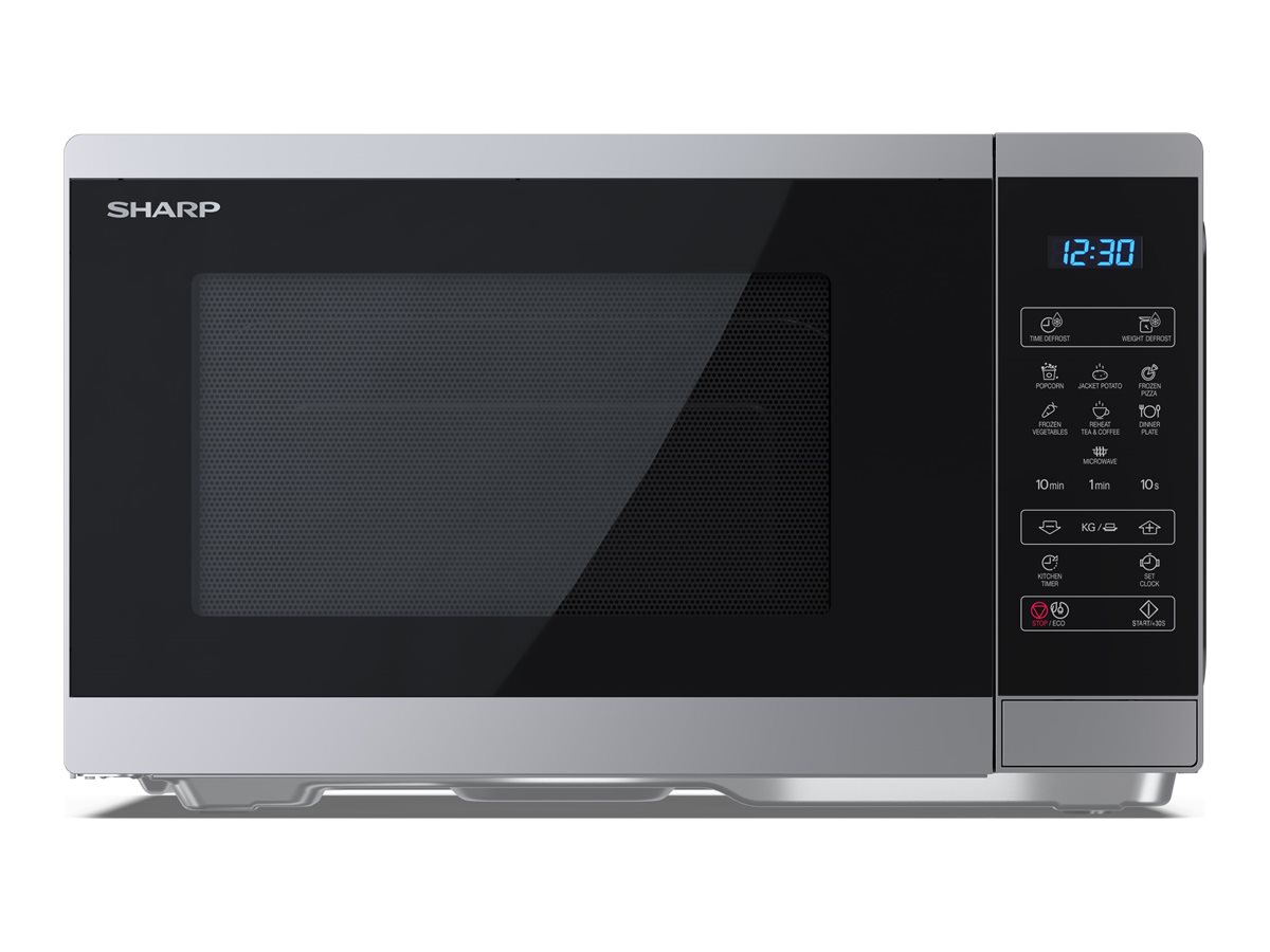 Sharp Microwave Oven YC-MS252AE-S Free standing 25 L 900 W Silver