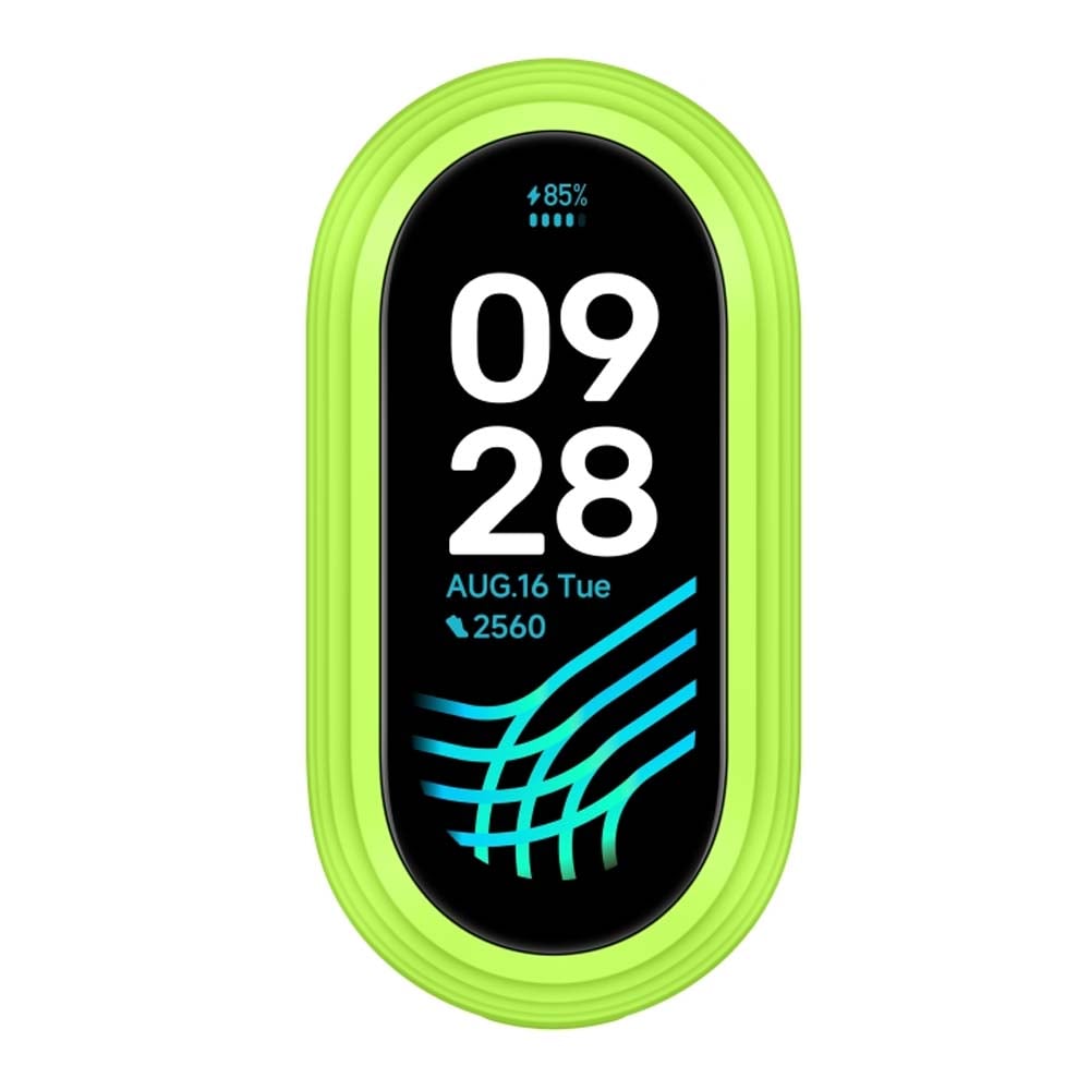 Xiaomi Smart Band 8 Running Clip Strap material: PC, TPU Supported data items: Step count, stride, cadence (SPM), pace, distance, cadence-pace ratio, ground contact time, flight time, flight ratio, pronation and supination, footstrike pattern, impact forc