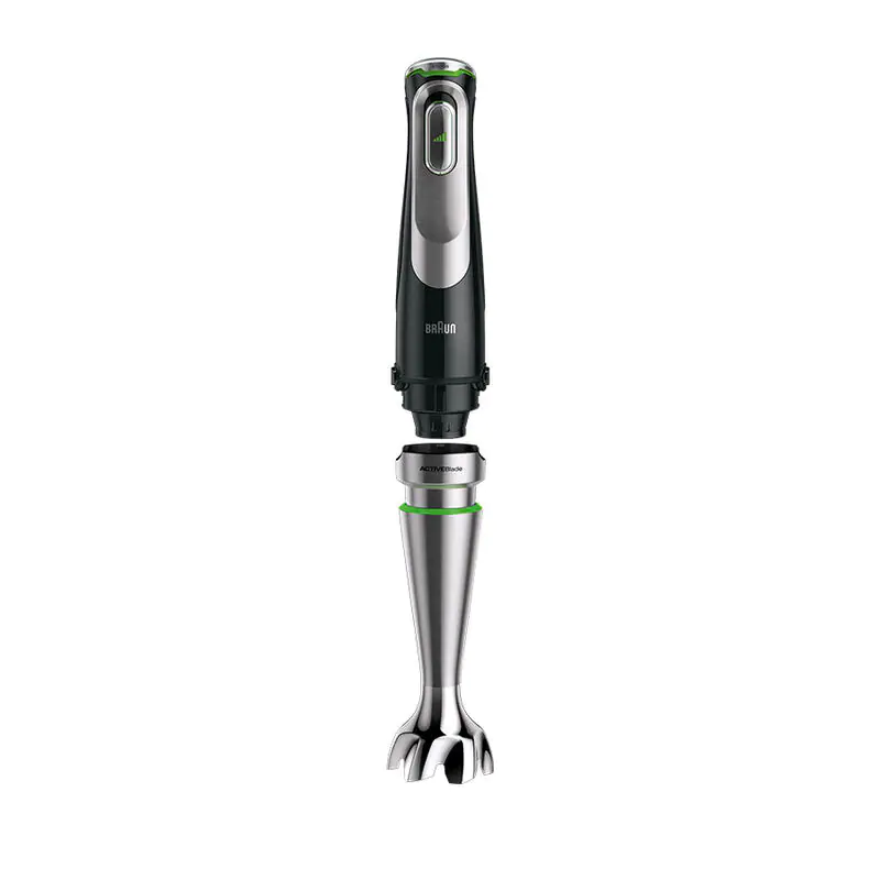 Braun Hand Blender MQ9138XI MultiQuick 9 Hand Blender 1200 W Number of speeds 3 Chopper Ice crushing Black/Stainless Steel