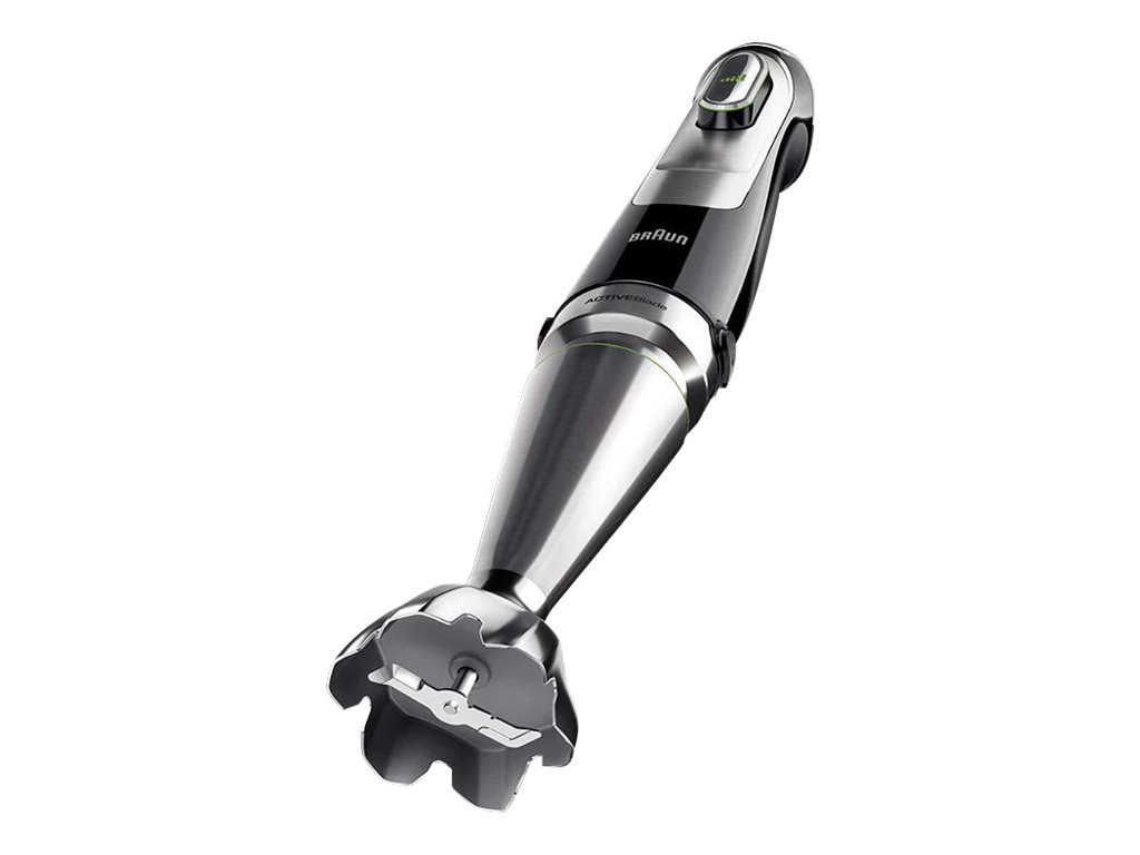 Braun Hand Blender MQ9138XI MultiQuick 9 Hand Blender 1200 W Number of speeds 3 Chopper Ice crushing Black/Stainless Steel