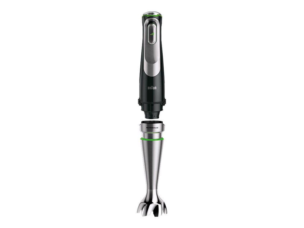 Braun Hand Blender MQ9138XI MultiQuick 9 Hand Blender 1200 W Number of speeds 3 Chopper Ice crushing Black/Stainless Steel