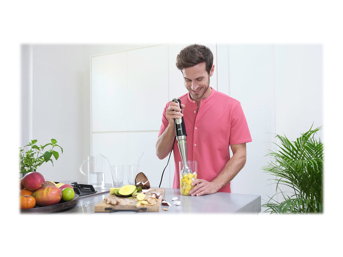 Braun Hand Blender MQ9138XI MultiQuick 9 Hand Blender 1200 W Number of speeds 3 Chopper Ice crushing Black/Stainless Steel