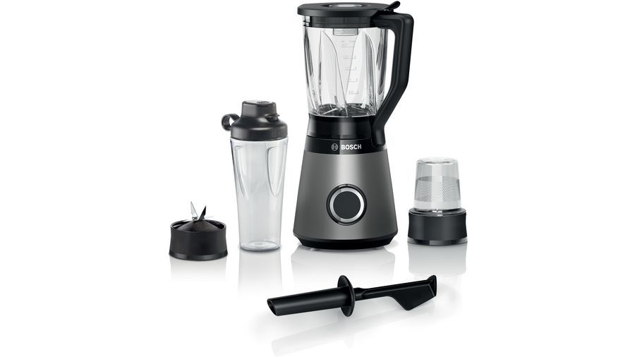 Bosch Blender VitaPower MMB6172S Tabletop 1200 W Jar material Glass Jar capacity 1.5 L Silver/Black