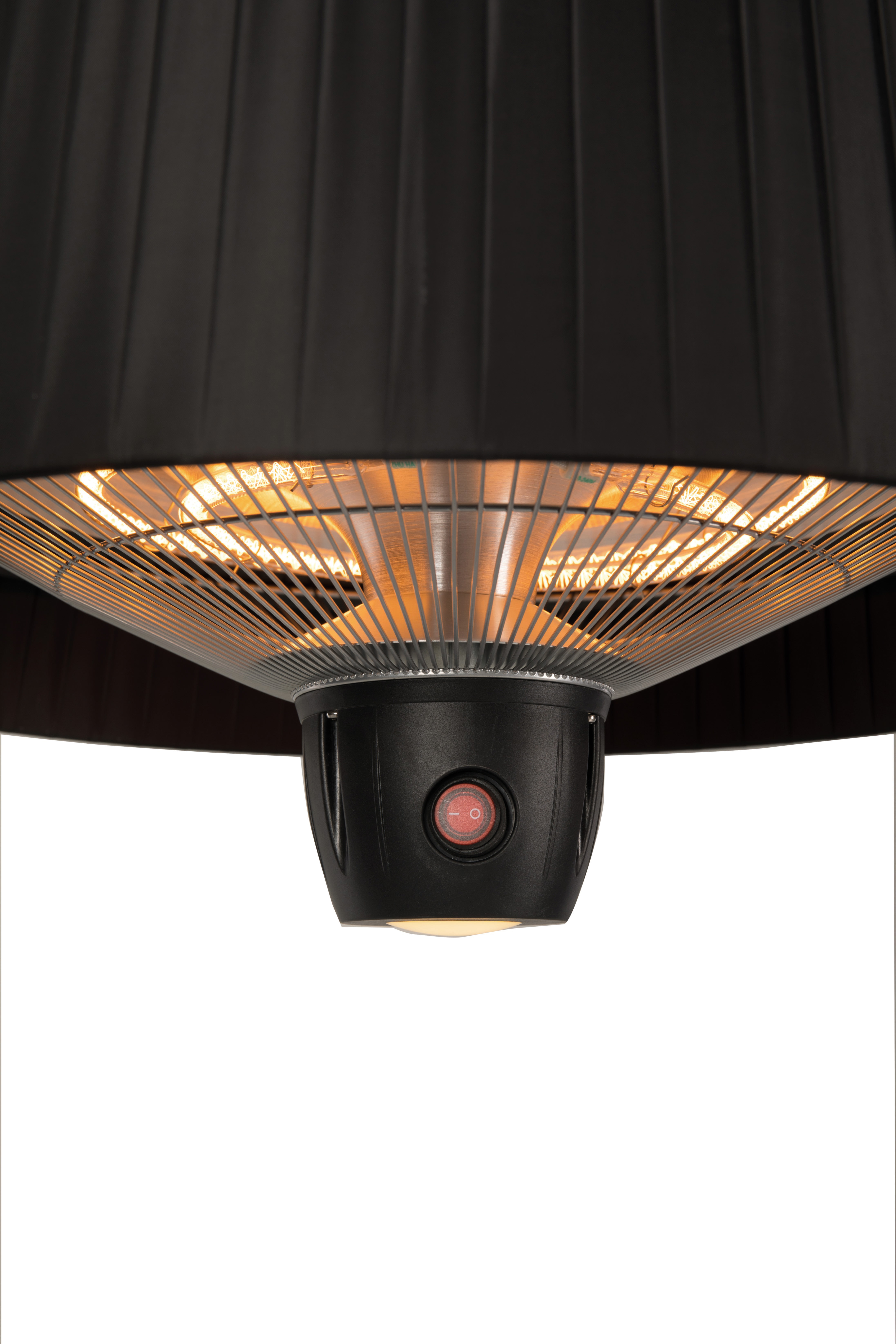 SUNRED Heater ARTIX C-HB, Compact Bright Hanging Infrared 1500 W Black IP24