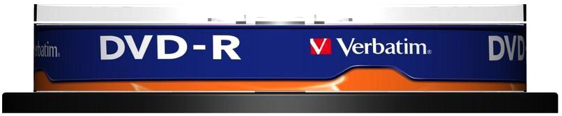 VERBATIM 10x DVD-R 4.7GB 120min 16x SP