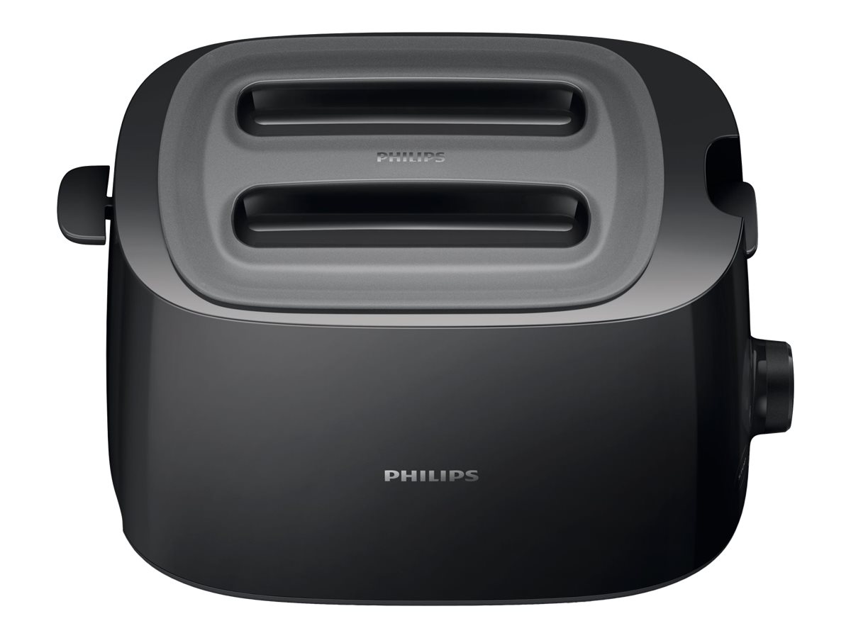 Philips Daily collection toaster HD2582 / 90 Power 900 W Number of slots 2 Housing material Plastic Black